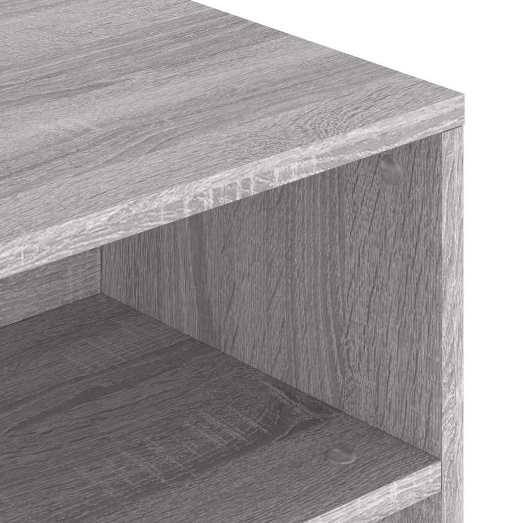 Tavolino Salotto Grigio Sonoma 90x55x42,5 cm Legno Multistrato | homemem39