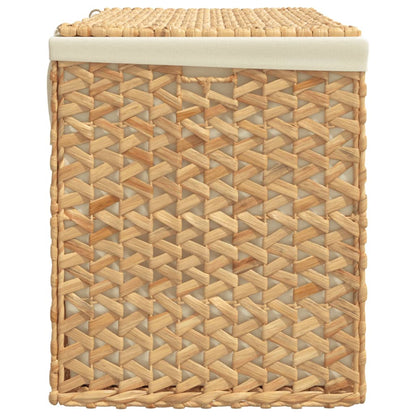 Cesto Portabiancheria a 3 Sezioni 75x42,5x52cm Giacinto d'Acqua | homemem39