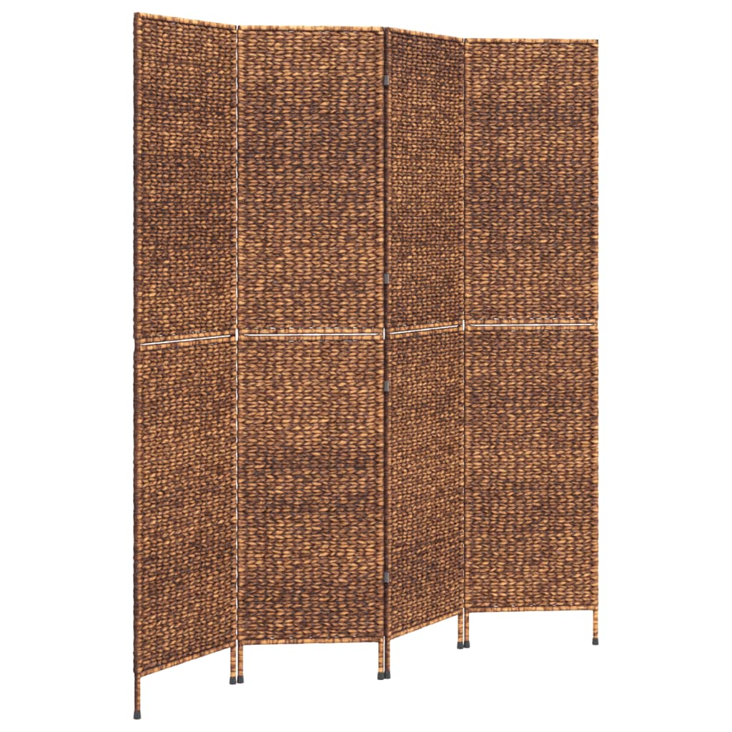 Divisorio Ambienti 4Pannelli Marrone 163x180cm Giacinto d'Acqua | homemem39