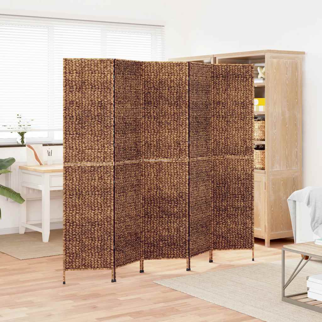 Divisorio Ambienti 5Pannelli Marrone 205x180cm Giacinto d'Acqua | homemem39