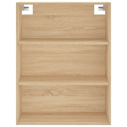Credenza Rovere Sonoma 69,5x34x180 cm in Legno Multistrato