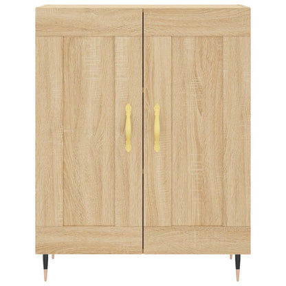 Credenza Rovere Sonoma 69,5x34x180 cm in Legno Multistrato