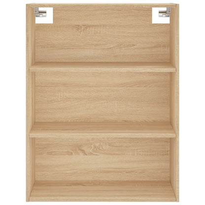 Credenza Rovere Sonoma 69,5x34x180 cm in Legno Multistrato
