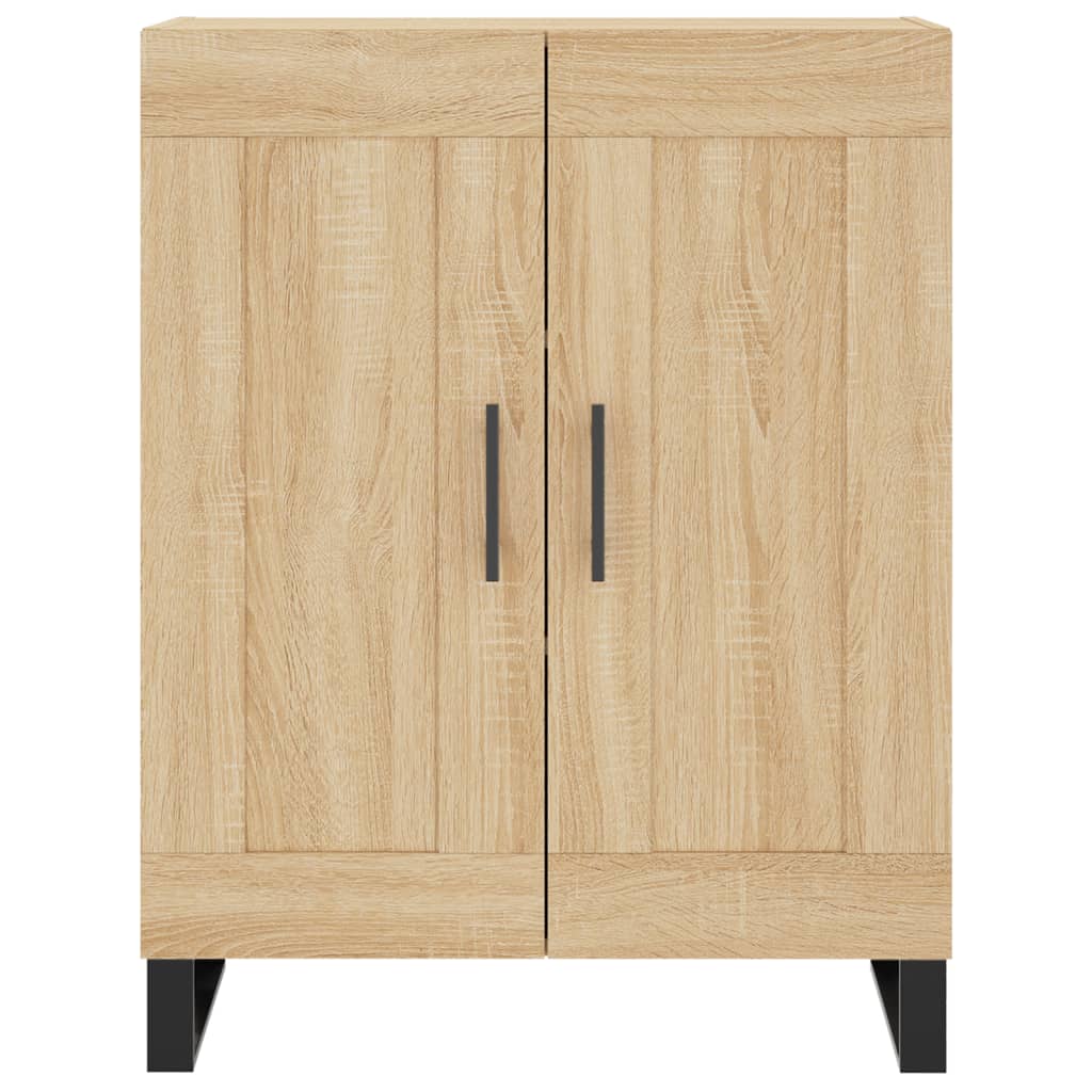 Credenza Rovere Sonoma 69,5x34x180 cm in Legno Multistrato