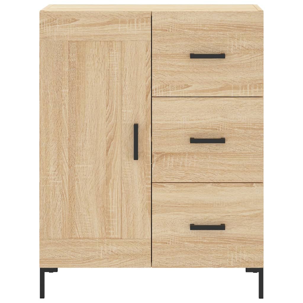 Credenza Rovere Sonoma 69,5x34x180 cm in Legno Multistrato
