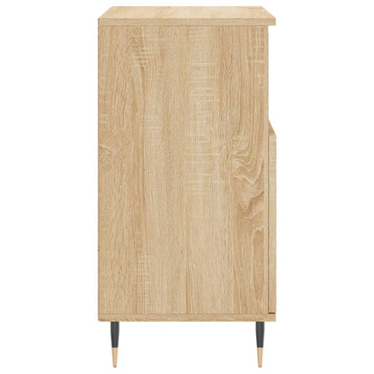 Credenze 2 pz Rovere Sonoma in Legno Multistrato