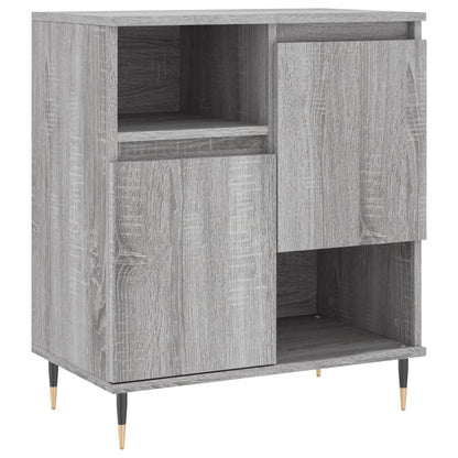 Credenze 3 pz Grigio Sonoma in Legno Multistrato - homemem39