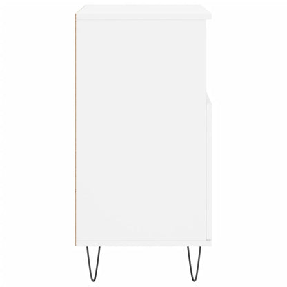 Credenze 3 pz Bianco in Legno Multistrato