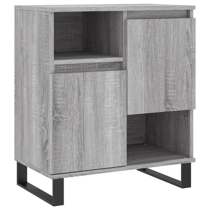 Credenze 3 pz Grigio Sonoma in Legno Multistrato - homemem39