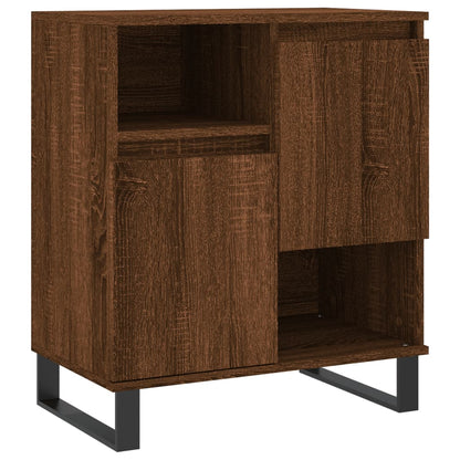 Credenze 3 pz Rovere Marrone in Legno Multistrato - homemem39
