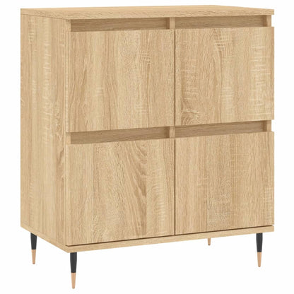 Credenze 3 pz Rovere Sonoma in Legno Multistrato