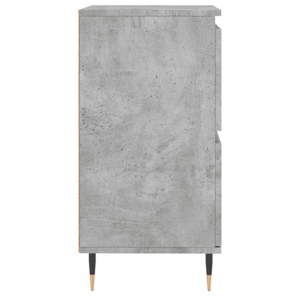 Credenze 3 pz Grigio Cemento in Legno Multistrato - homemem39