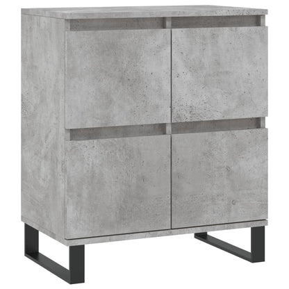 Credenze 3 pz Grigio Cemento in Legno Multistrato - homemem39