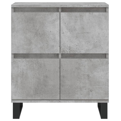 Credenze 3 pz Grigio Cemento in Legno Multistrato - homemem39
