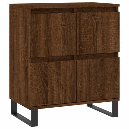 Credenze 3 pz Rovere Marrone in Legno Multistrato - homemem39