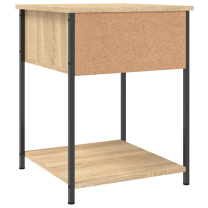 Comodini 2 pz Rovere Sonoma 44x45x58 cm in Legno Multistrato