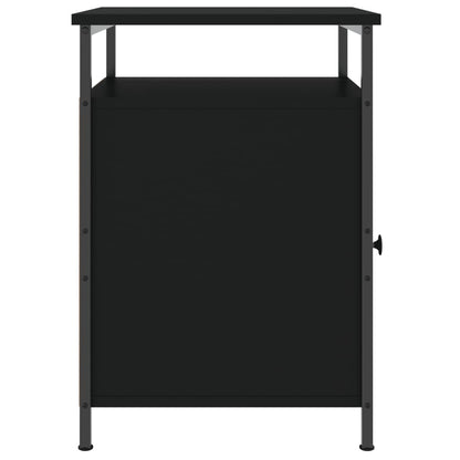 Comodini 2 pz Neri 40x42x60 cm in Legno Multistrato - homemem39