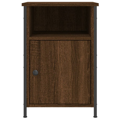 Comodini Rovere Marrone 2 pz 40x42x60 cm Legno Multistrato