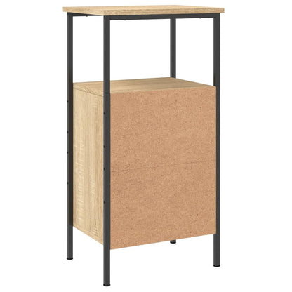Comodini 2pz Rovere Sonoma 41x31x80 cm in Legno Multistrato