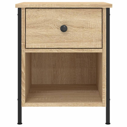 Comodino Rovere Sonoma 40x42x50 cm in Legno Multistrato