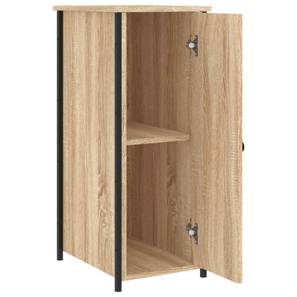 Comodino Rovere Sonoma 32x42x80 cm in Legno Multistrato