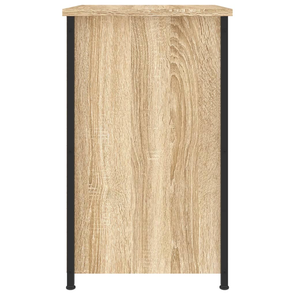 Comodino Rovere Sonoma 40x36x60 cm in Legno Multistrato