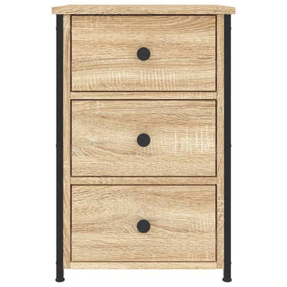 Comodini 2 pz Rovere Sonoma 40x36x60 cm in Legno Multistrato