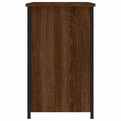 Comodini 2 pz Rovere Marrone 40x36x60 cm in Legno Multistrato