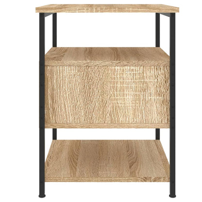 Comodino Rovere Sonoma 40x42x56 cm in Legno Multistrato