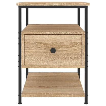 Comodini 2 pz Rovere Sonoma 40x42x56 cm in Legno Multistrato