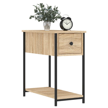 Comodini 2 pz Rovere Sonoma 30x60x60 cm in Legno Multistrato