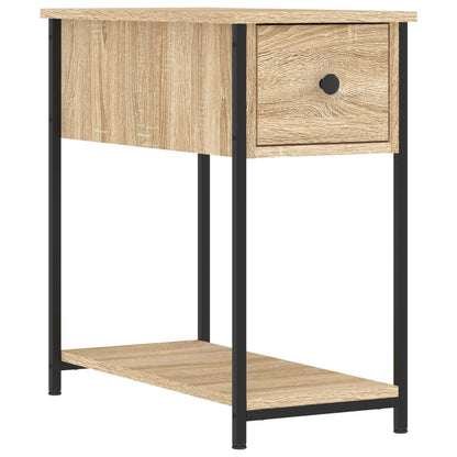 Comodini 2 pz Rovere Sonoma 30x60x60 cm in Legno Multistrato