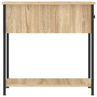 Comodini 2 pz Rovere Sonoma 30x60x60 cm in Legno Multistrato
