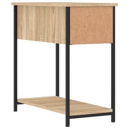 Comodini 2 pz Rovere Sonoma 30x60x60 cm in Legno Multistrato