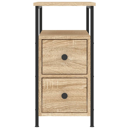 Comodino Rovere Sonoma 30x60x60 cm in Legno Multistrato