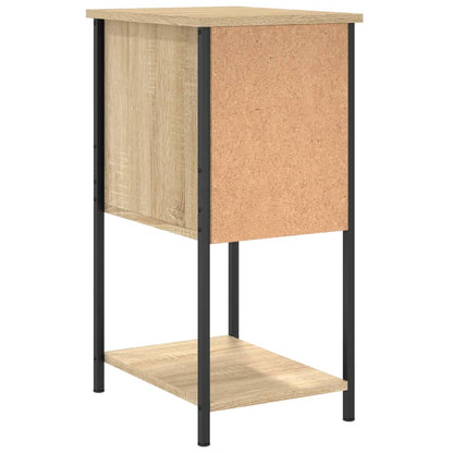 Comodini 2 pz Rovere Sonoma 32x42x70 cm in Legno Multistrato