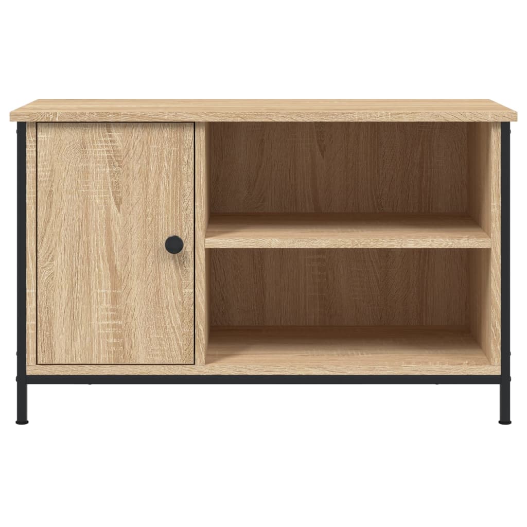 Mobile Porta TV Rovere Sonoma 80x40x50 cm in Legno Multistrato - homemem39