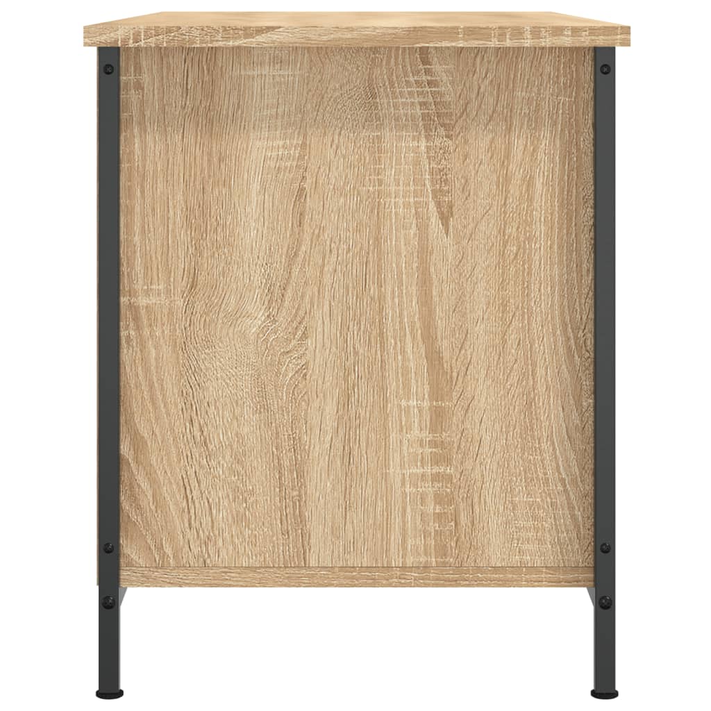Mobile Porta TV Rovere Sonoma 80x40x50 cm in Legno Multistrato - homemem39