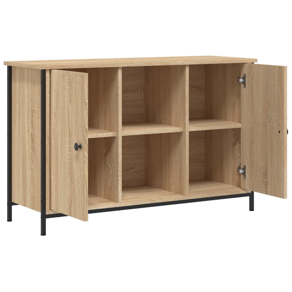 Mobile Porta TV Rovere Sonoma 100x35x65 cm in Legno Multistrato - homemem39