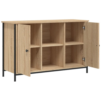 Mobile Porta TV Rovere Sonoma 100x35x65 cm in Legno Multistrato - homemem39