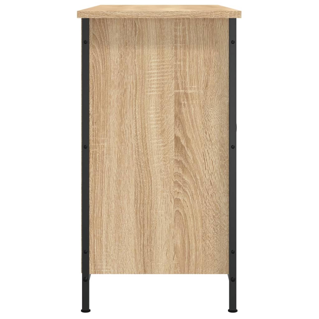 Mobile Porta TV Rovere Sonoma 100x35x65 cm in Legno Multistrato - homemem39