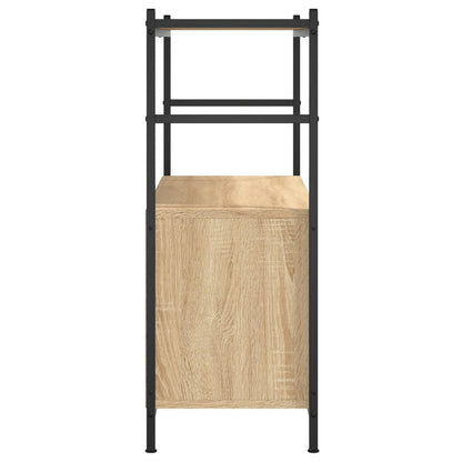 Libreria Rovere Sonoma 80x30x78,5 cm Legno Multistrato e Ferro | homemem39