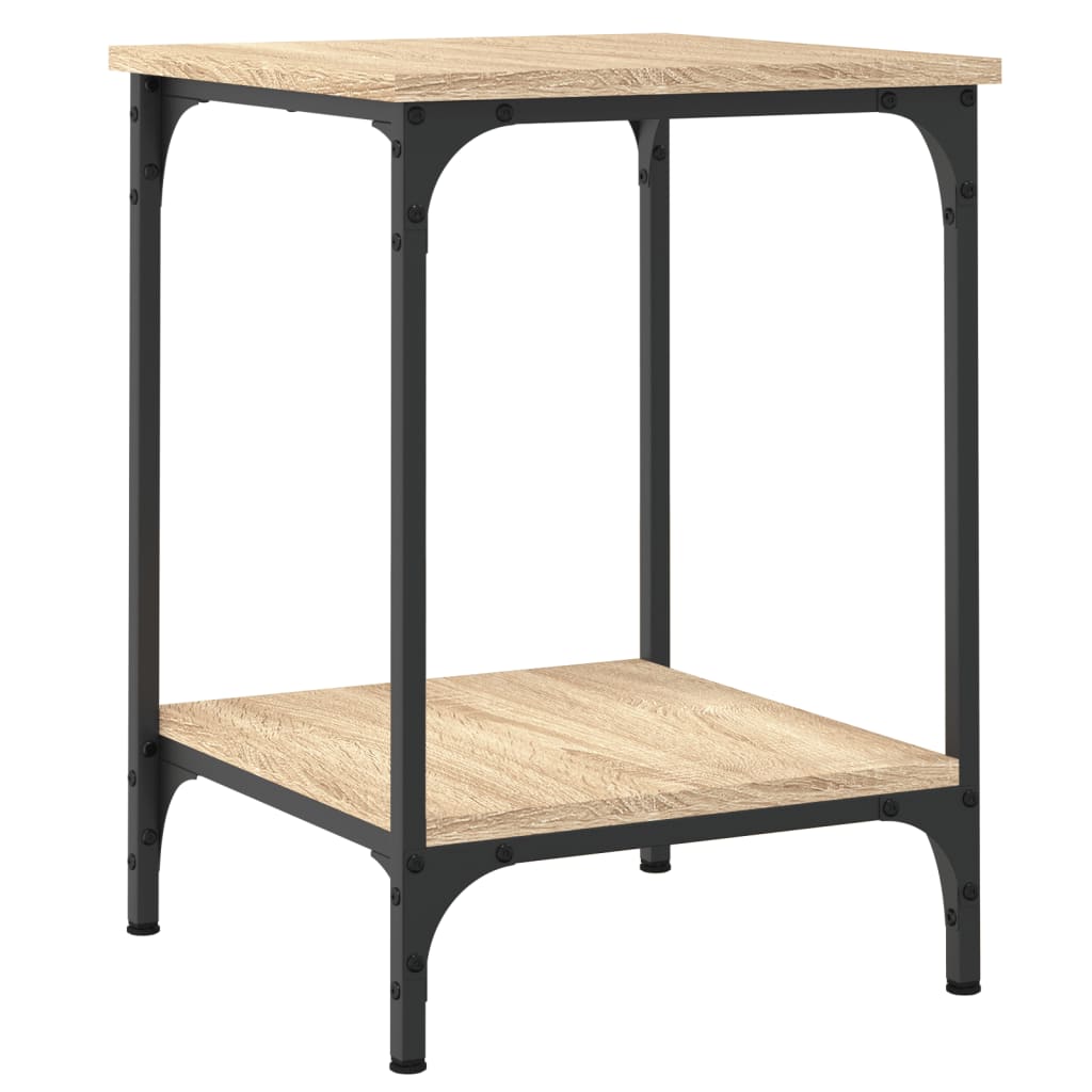 Tavolino da Salotto Rovere Sonoma 40x40x55 cm Legno Multistrato | homemem39