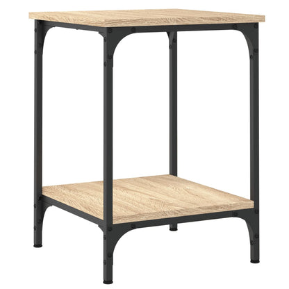 Tavolino da Salotto Rovere Sonoma 40x40x55 cm Legno Multistrato | homemem39