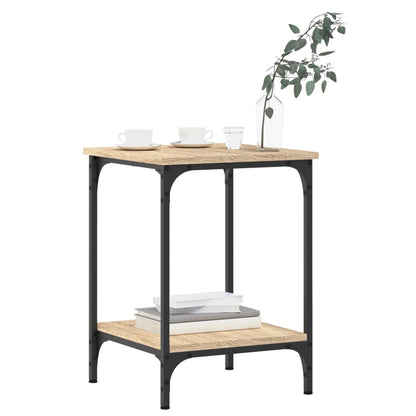 Tavolino da Salotto Rovere Sonoma 40x40x55 cm Legno Multistrato | homemem39