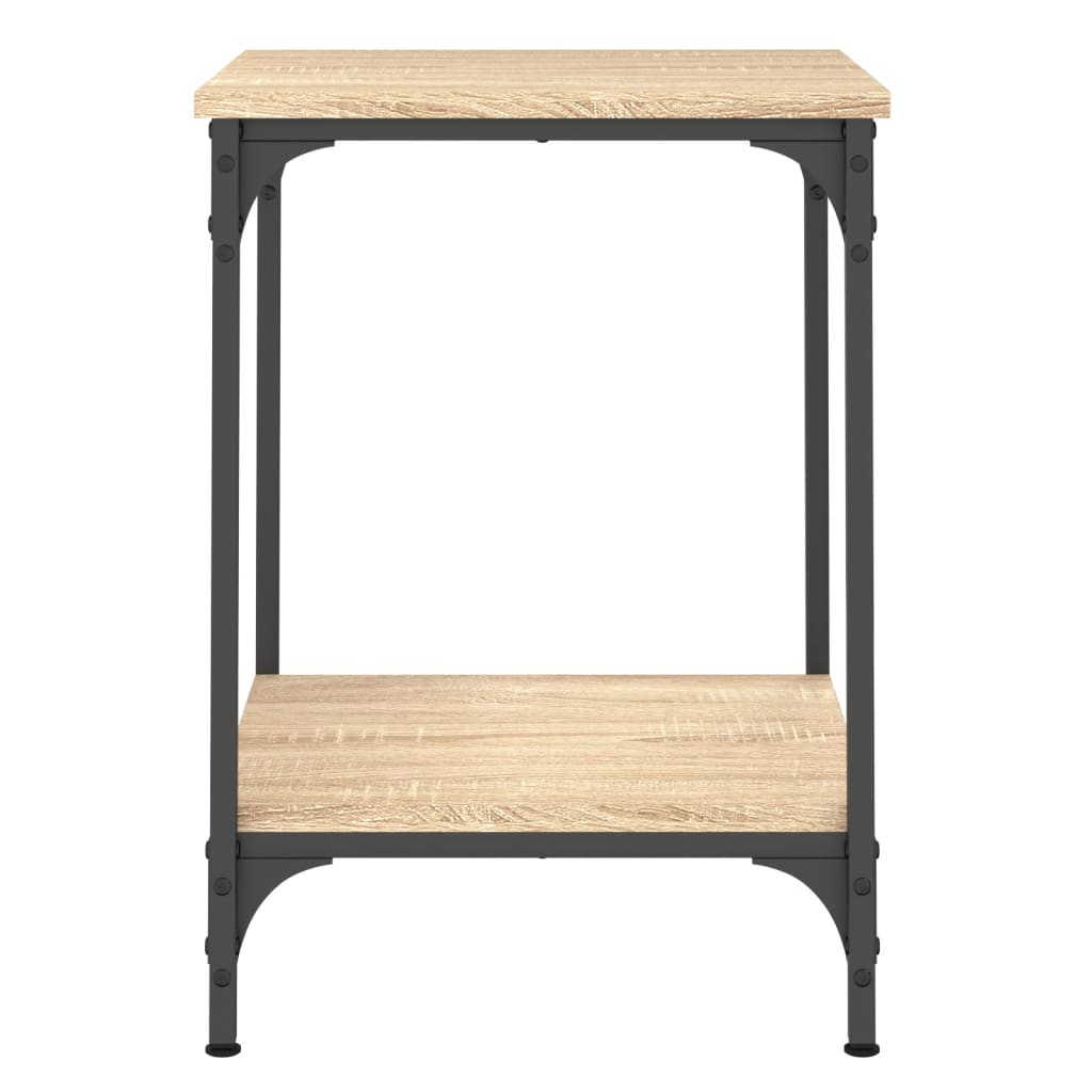 Tavolino da Salotto Rovere Sonoma 40x40x55 cm Legno Multistrato | homemem39