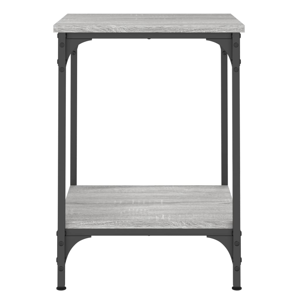 Tavolino da Salotto Grigio Sonoma 40x40x55 cm Legno Multistrato | homemem39