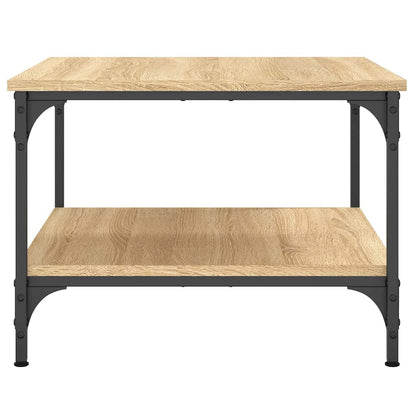 Tavolino da Salotto Rovere Sonoma 55x55x40 cm Legno Multistrato | homemem39