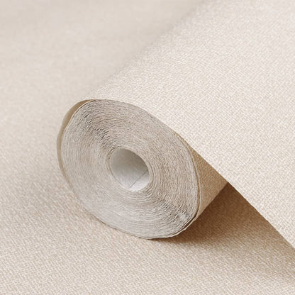 Carta da Parati 3D Beige Solido 10x0,53 m Non Tessuto - homemem39