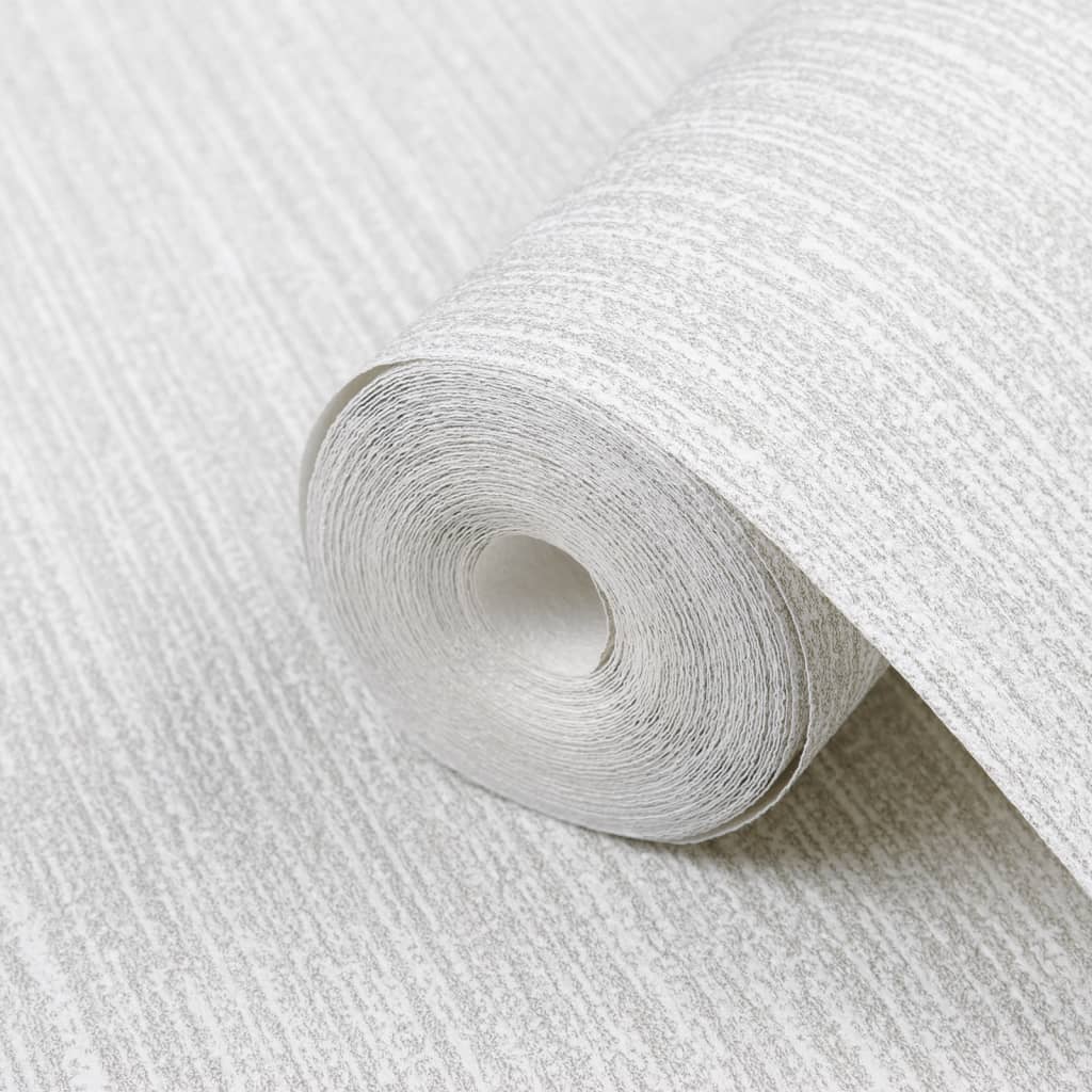 Carta da Parati 3D Grigio Solido 10x0,53 m Non Tessuto - homemem39